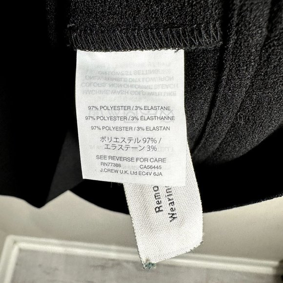 Madewell Womens Black Flutter Sleeve Mini Dress Size XS - Picture 4 of 10